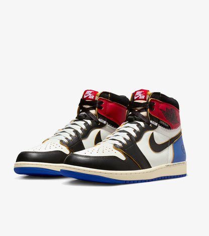 Jordan 1 Retro High OG SP Fragment x Union LA Varsity Red Sport Royal
