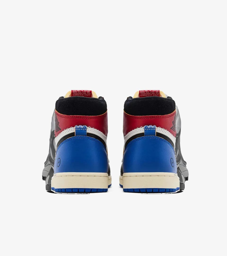 Jordan 1 Retro High OG SP Fragment x Union LA Varsity Red Sport Royal