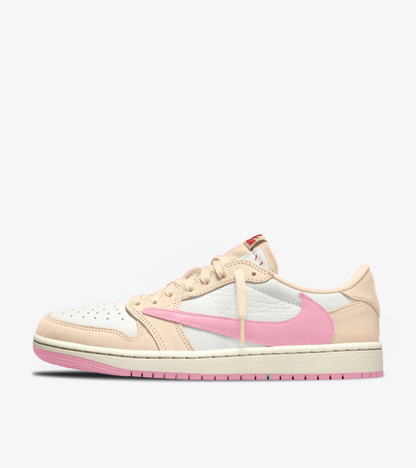 Jordan 1 Retro Low OG SP Travis Scott Shy Pink