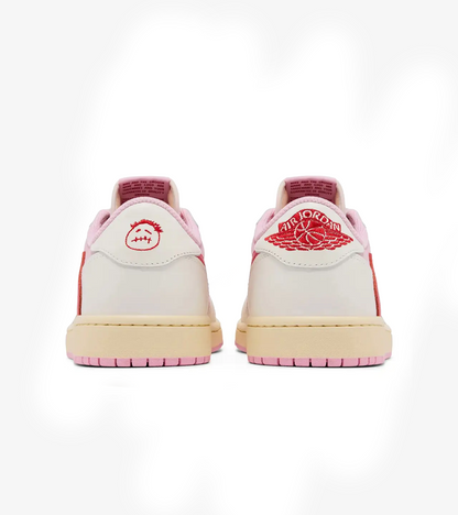 Jordan 1 Retro Low OG SP Travis Scott Sail Tropical Pink